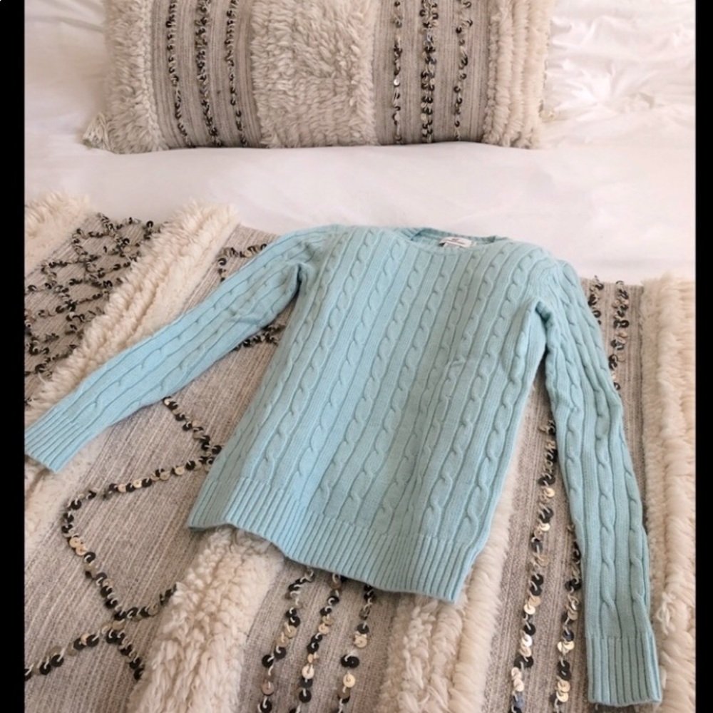 Vineyard Vines Cashmere Blend Cable Knit Sweater
